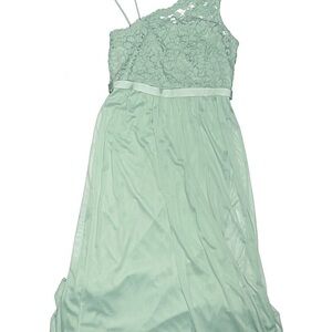 Mint Lace Bodice Maxi Dress